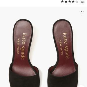 Brand new Size 9 KATE SPADE NYC SUEDE MULES